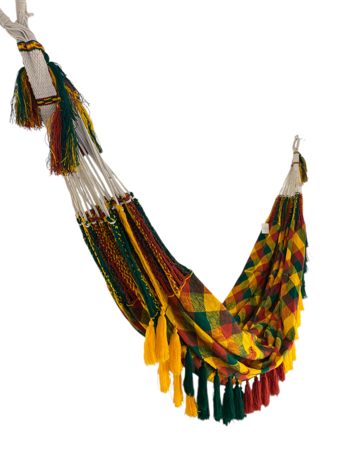 Hamac "Chinchorro" Uni Wayuù, DOP, tissé à la main. Dimensions 3,45 x 2,40 m