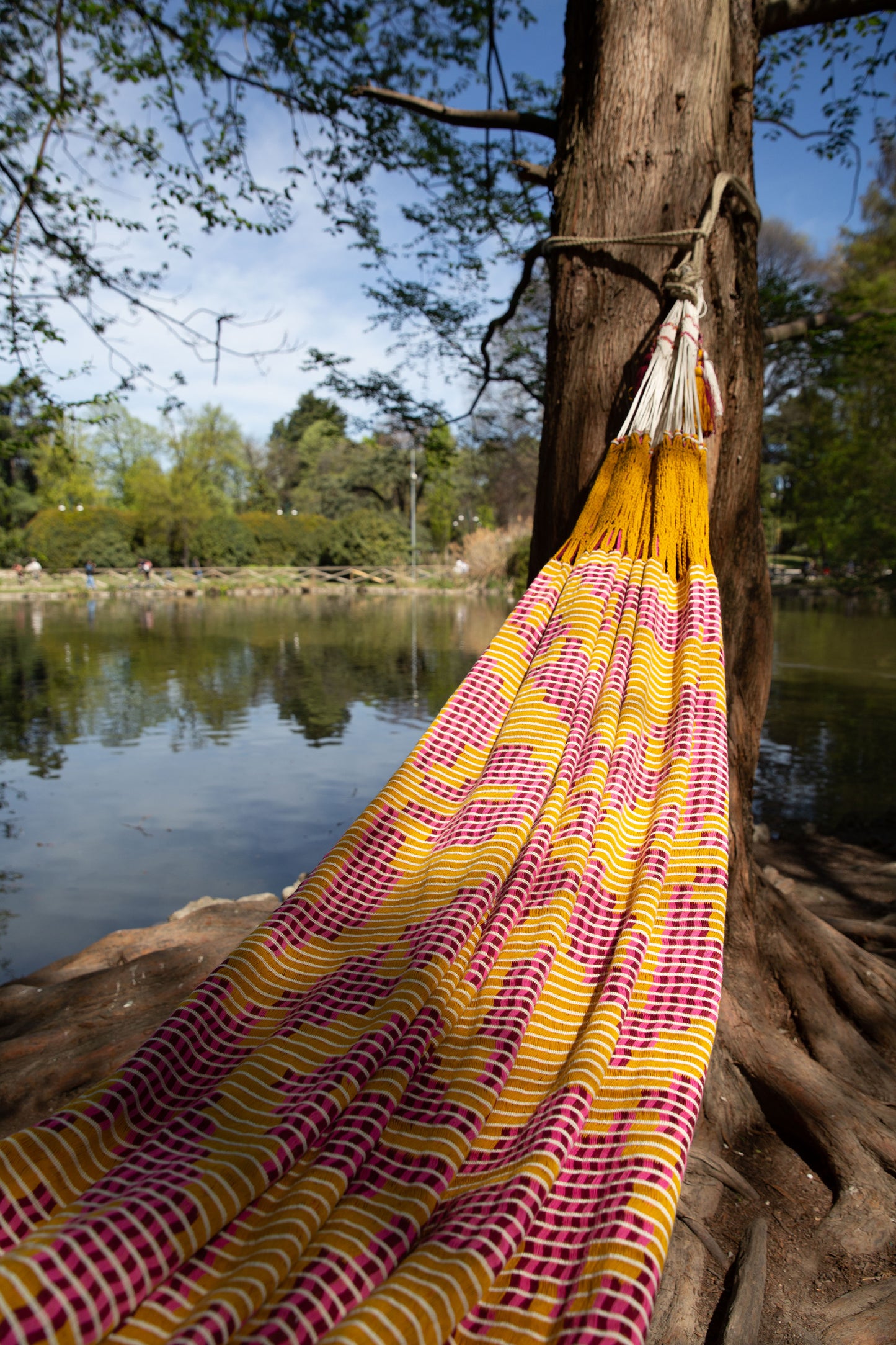 "CHINCHORRO" Wayuù Deluxe, D.O.P, Senape, MISURA 3,60 x 2,20 m