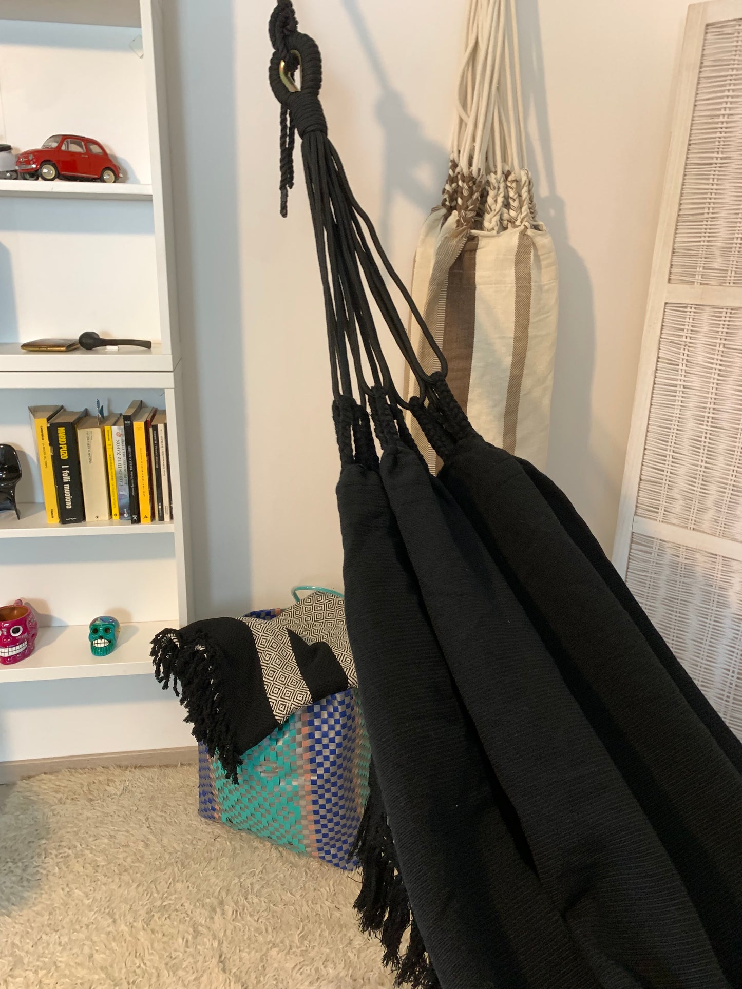 "HAMACA CROCHET", Nera, Bogotá, Misura 3,60 x 1,60