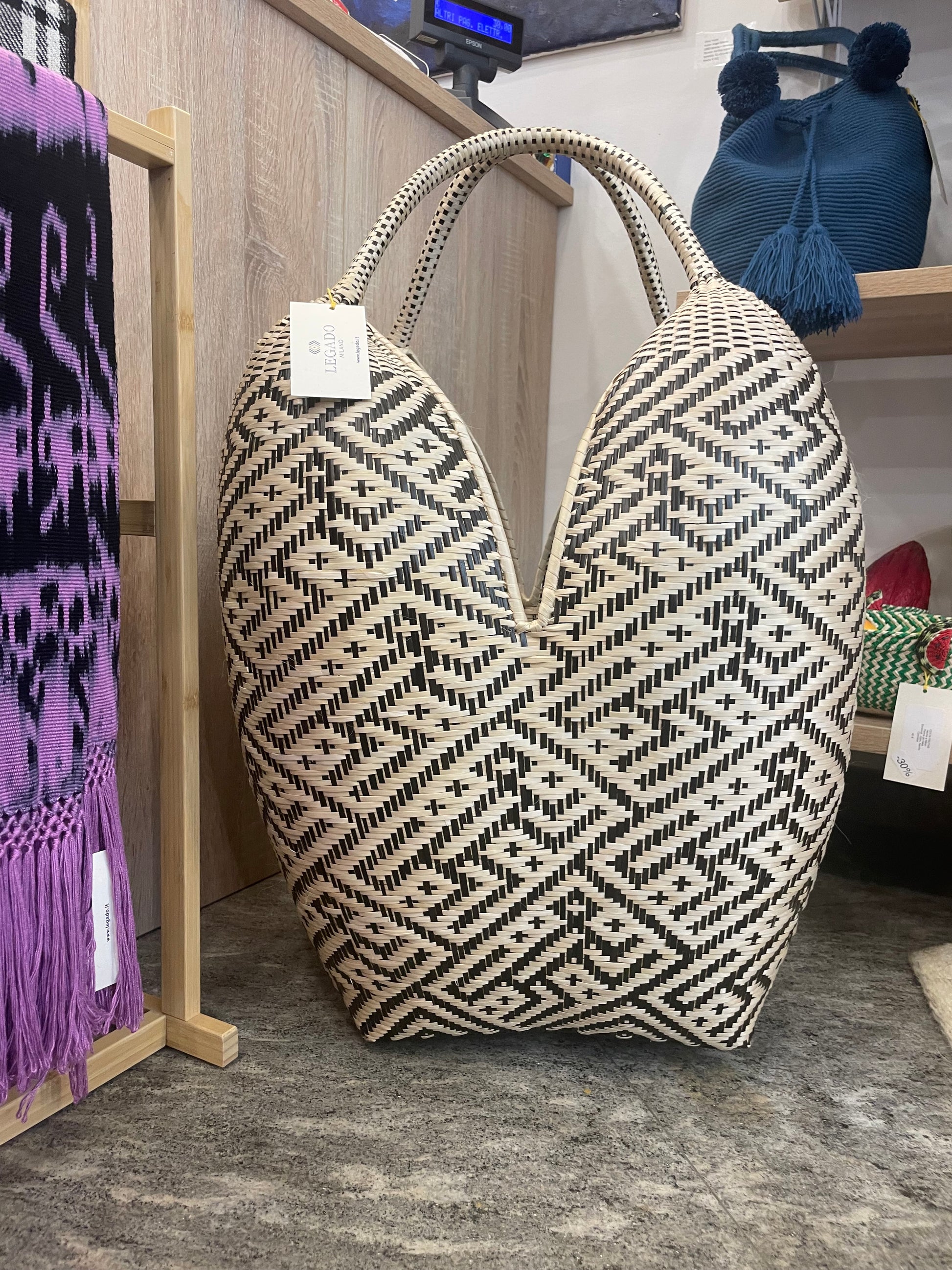 cesta vimini gigante giochi  cesta panni sporchi