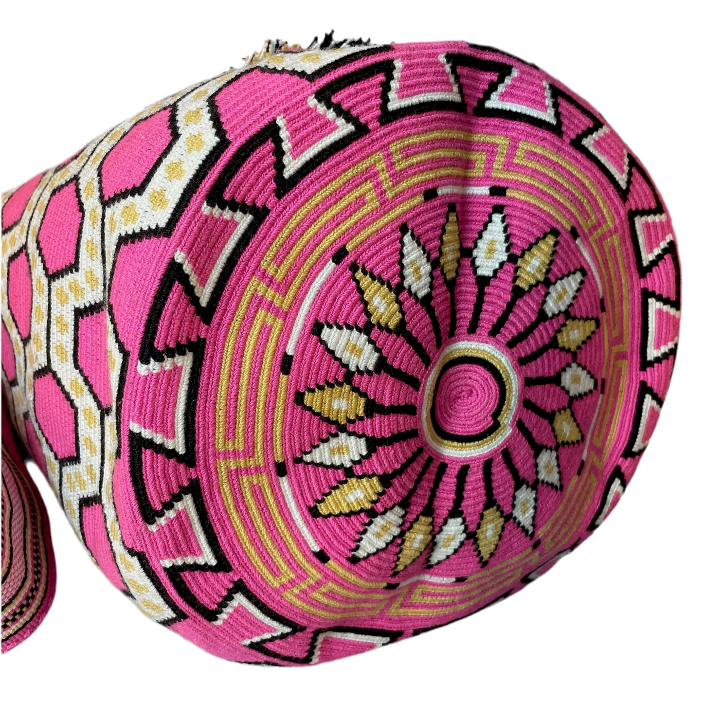 Borsa Artigianale Colombiana Mochila Wayuù - Modello Tradicional Unico e Colorato