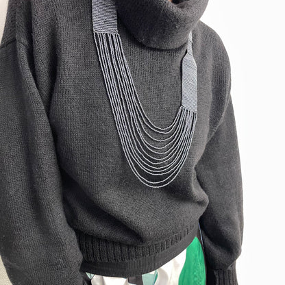 Collana Artigianale Embera Lungha in Perline di Vetro - Design Tradizionale e Anallergico