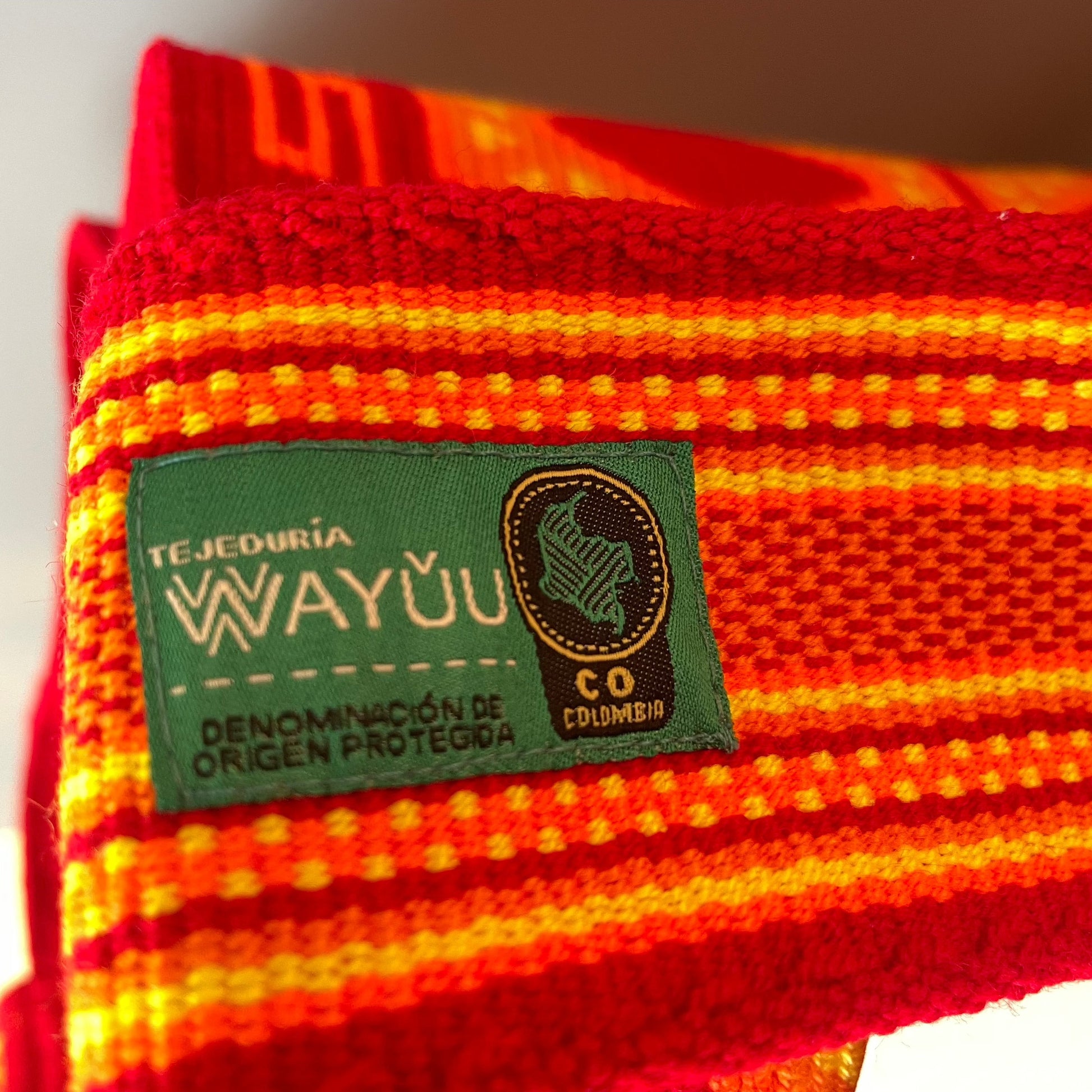 tessuti wayuu con denominazione di origine protetta colombia mochila