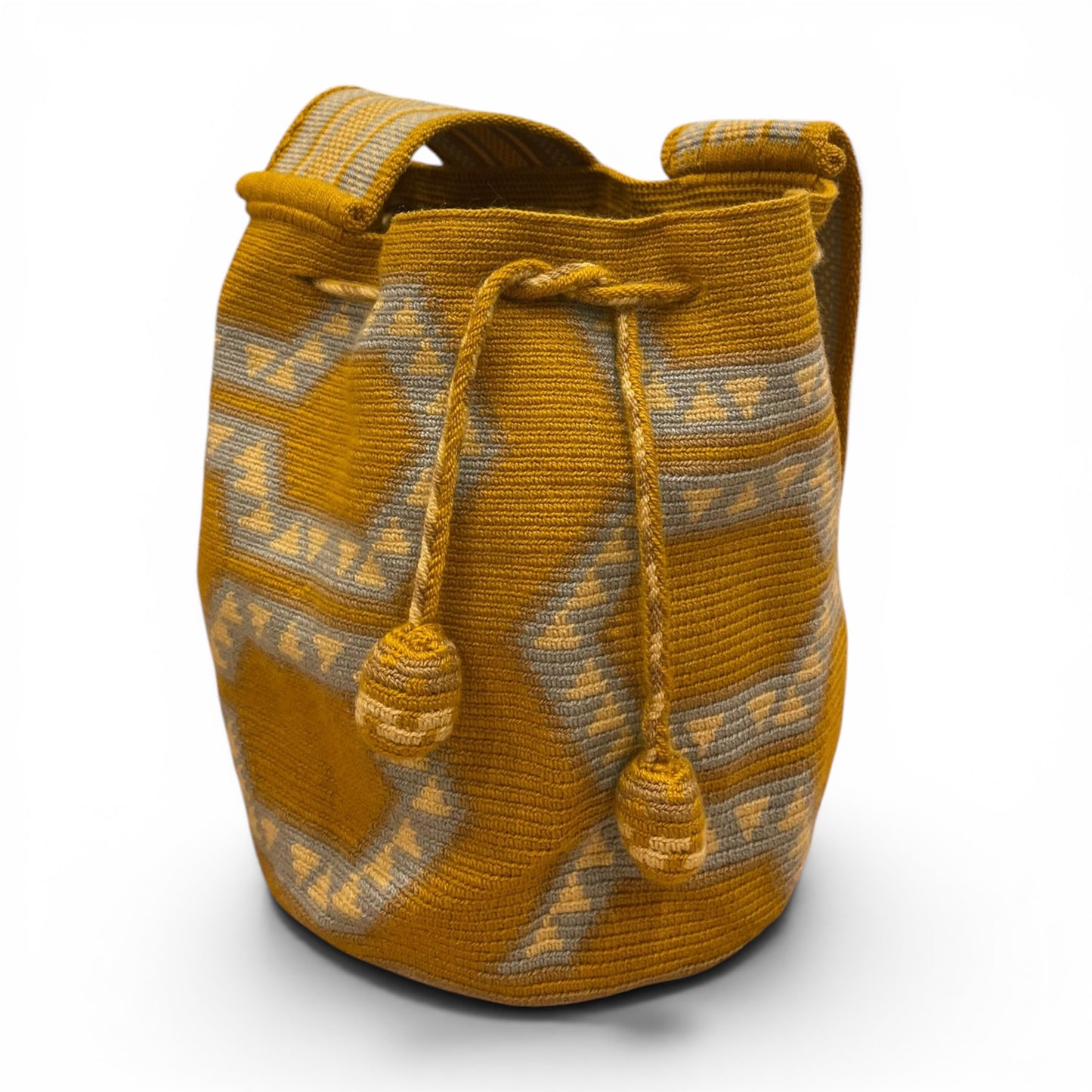 Wayuu Chiquita Colombian Mochila Bag, Authentic and Handwoven by Wayuu women.