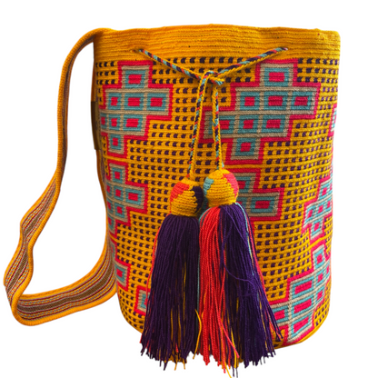mochila wayuu colombiana borsa