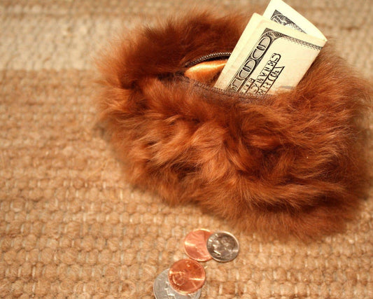 Portamonete Pelo di Alpaca