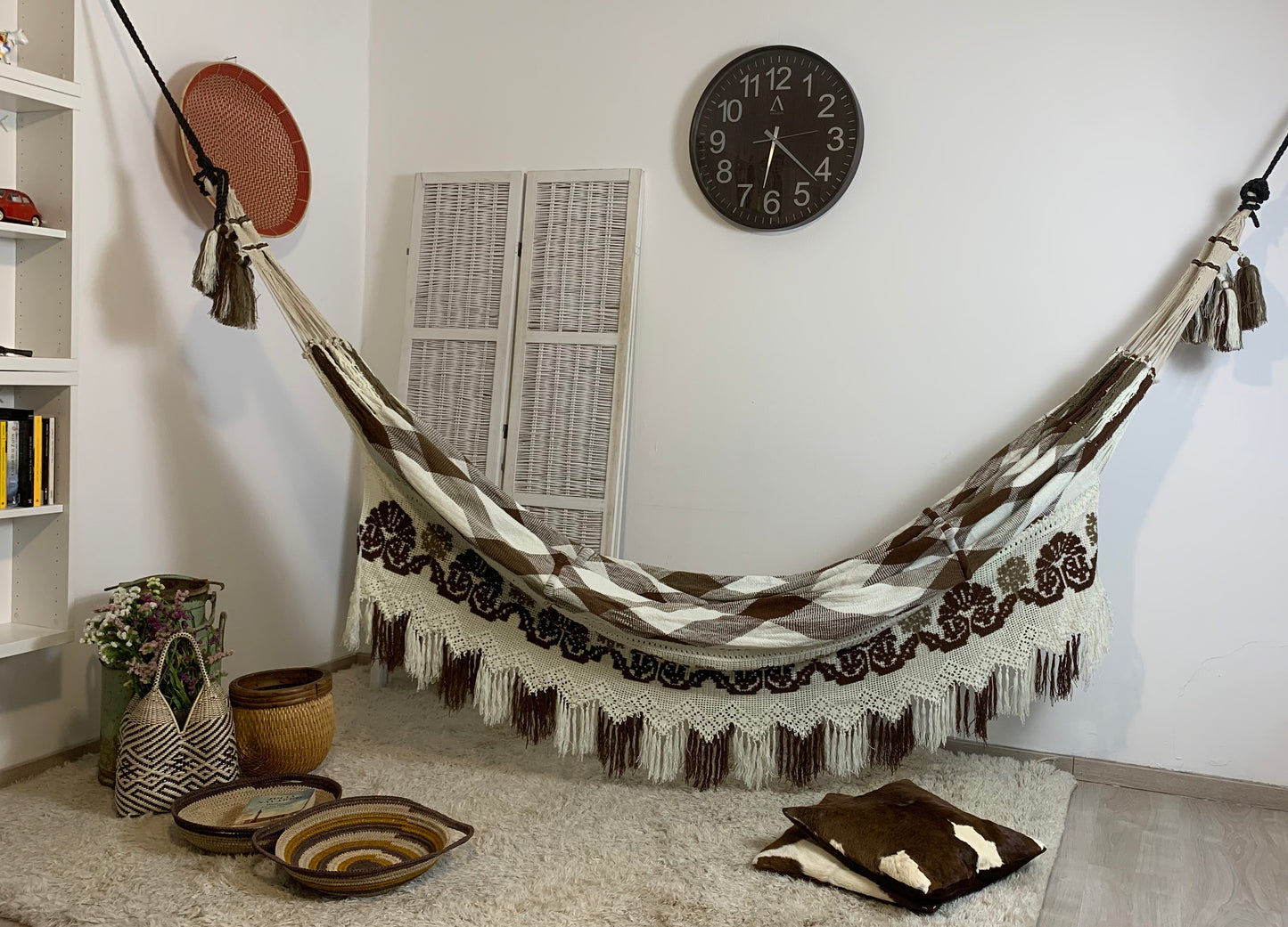 Amaca "Chinchorro" Wayuù  D.O.P, fatta a mano, Misura 2 X 2,20 m