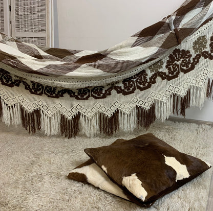 Amaca "Chinchorro" Wayuù  D.O.P, fatta a mano, Misura 2 X 2,20 m