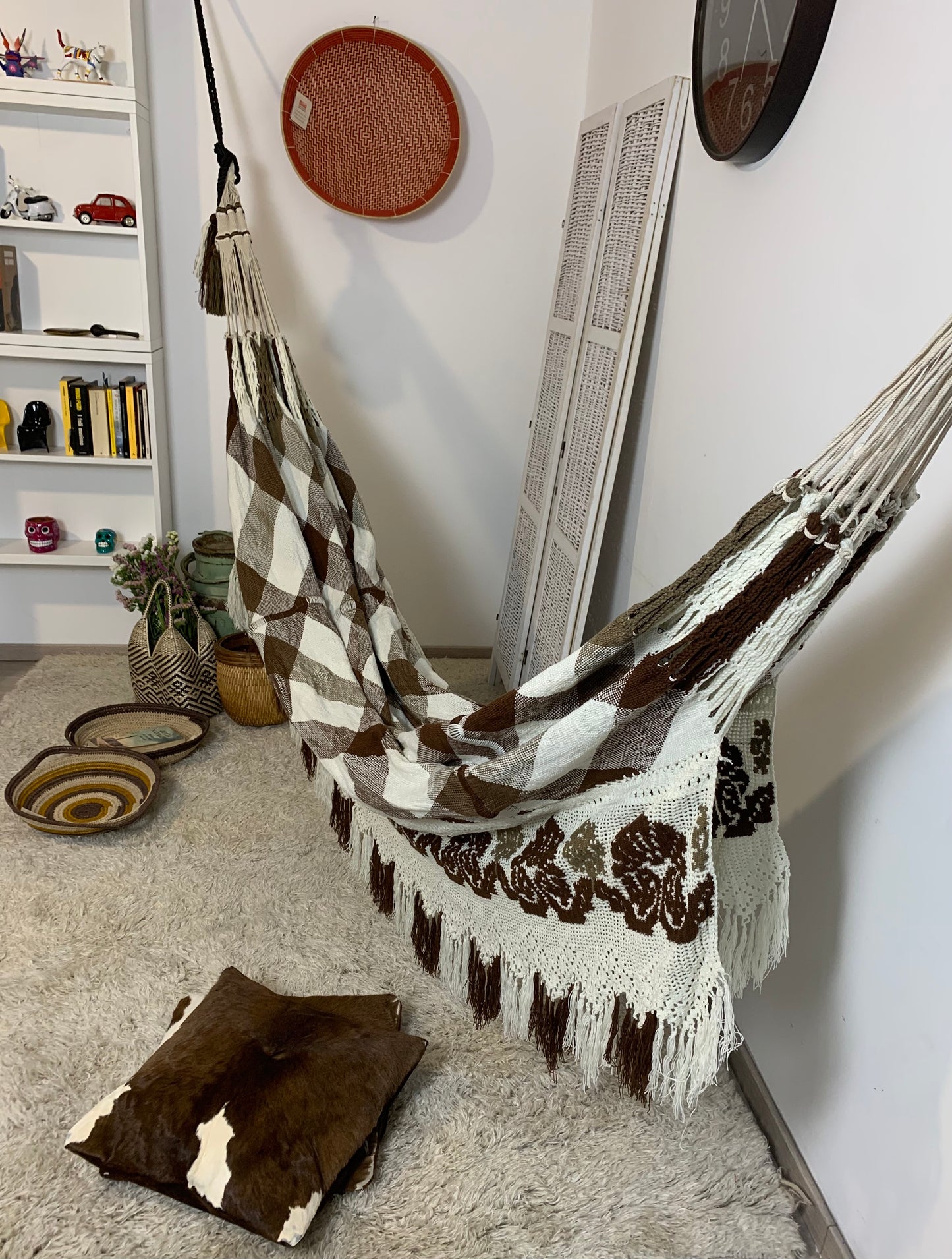 Amaca "Chinchorro" Wayuù  D.O.P, fatta a mano, Misura 2 X 2,20 m
