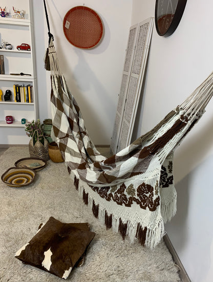 Amaca "Chinchorro" Wayuù  D.O.P, fatta a mano, Misura 2 X 2,20 m