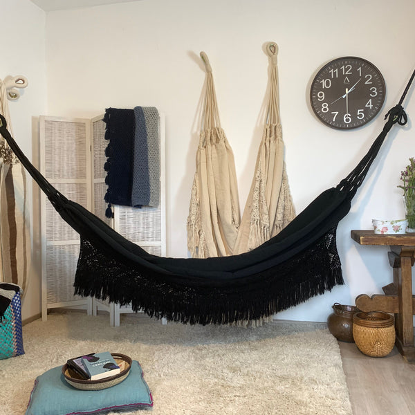 Amaca "Crochet", Nera, Bogotá, Misura 3,60 x 1,60